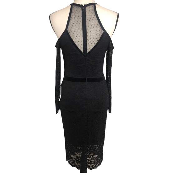 NWT Express black lace dress size 00 - Picture 9 of 14